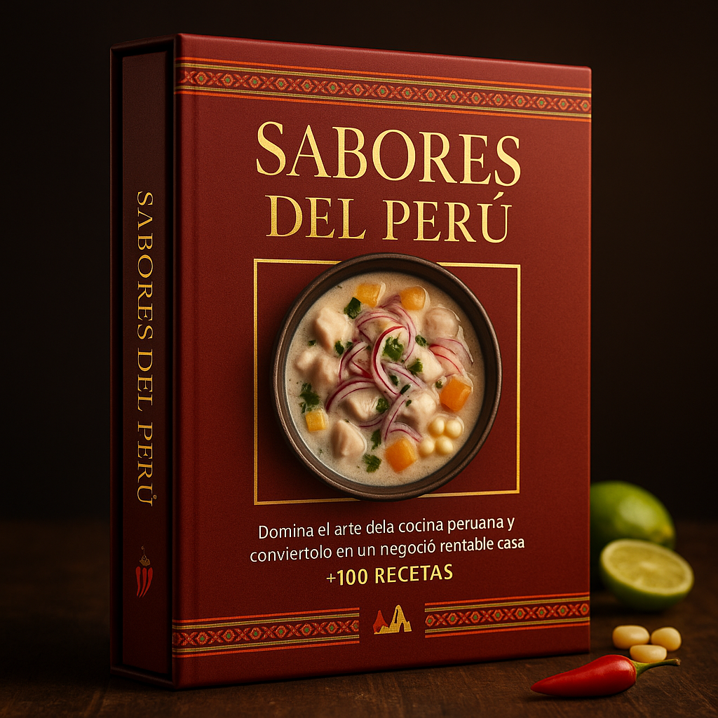 SABORES DEL PERU APRENDE EL ARTE DE LA COCINA PERUANA + 7 BONUS